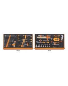 COMPOSITION DE 108 OUTILS EN PLATEAUX MOUSSE COMPACTE POUR C27S