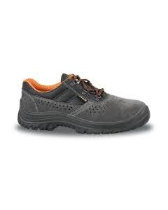CHAUSURE BASSE TYPE TENNIS AEREE EN CROUTE   DE VELOURS  