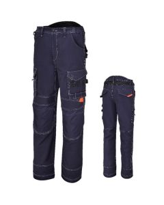 PANTALON MULTIPOCHES - BLEU