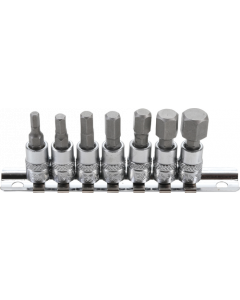 JEU DE 7 DOUILLES MALES 6 PANS 1/4"