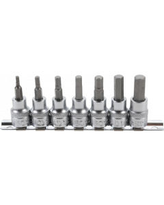 JEU DE 7 DOUILLES MALES  6 PANS 3/8"