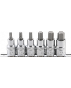 JEU DE 6 DOUILLES MALES 6 PANS 1/2"