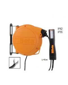 ENROULEUR AUTOMATIQUE  AVEC BALADEUSE A LEDs ALIMENTATION 12-24V AC-DC