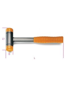 MAILLET SANS REBOND A POIGNEE SURMOULE GRAND COMFORT MANCHE EN ACIER