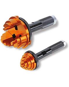 INJECTEUS A PERCUTSSION POUR ROULEMENTS CONIQUES ET DEFLECTEURS D'HUILE
