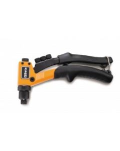 PINCE A RIVERTER ULTRA COMPACT AVEC  REGLAGE DE L'EFFORT, AVEC 4 EMBOUTS